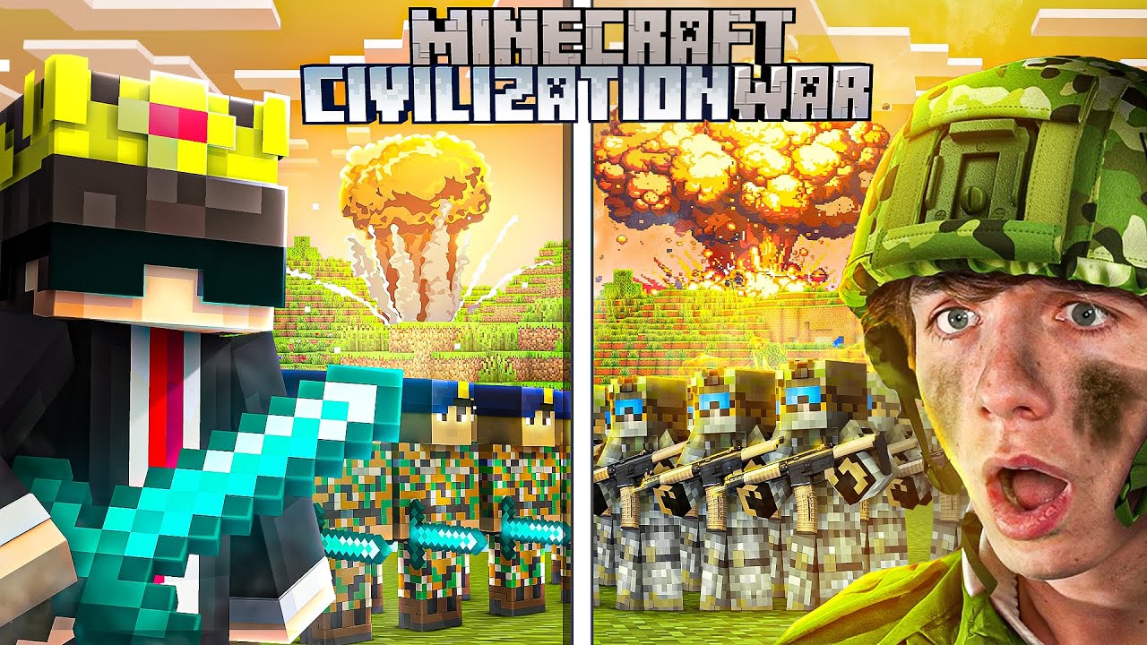 How I Fought in a $10,000 Minecraft Civilization Event! @Karl background