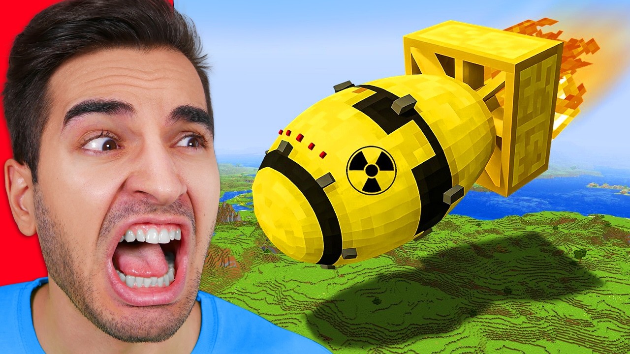 NON USARE LA TNT NUCLEARE SU MINECRAFT background