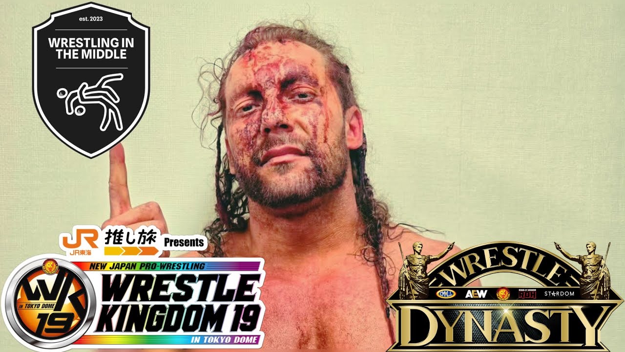 Wrestling in the Middle (S3 E51) - Wrestle Kingdom/Wrestle Dynasty Double Feature PPV Special background
