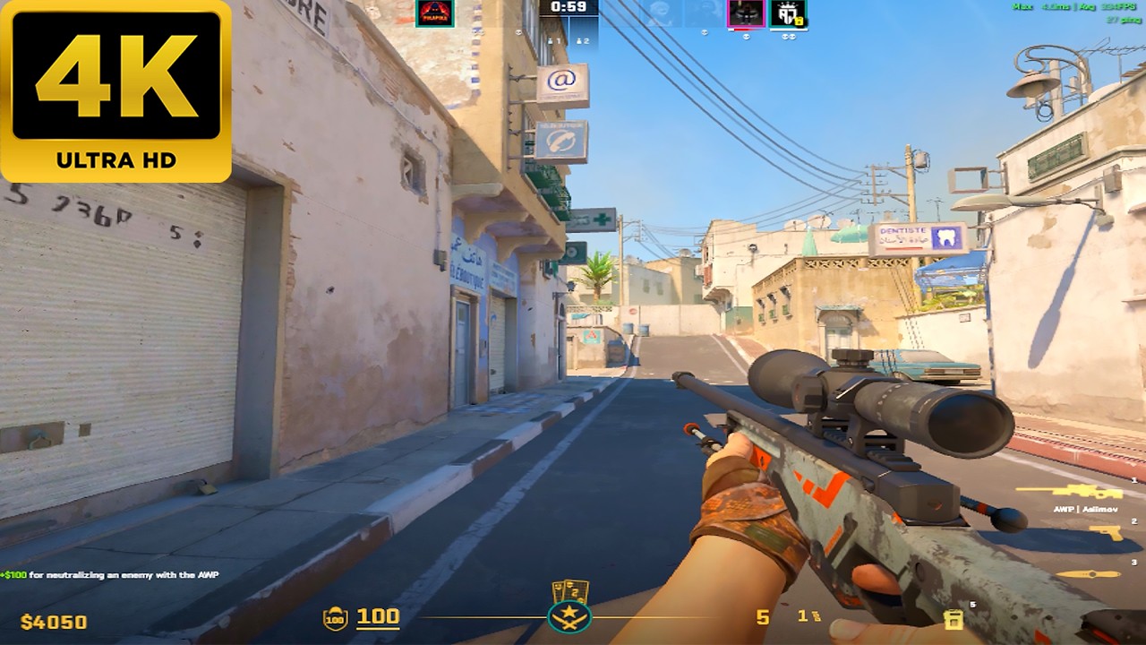 Counter Strike 2 - Dust 2 - Full Gameplay