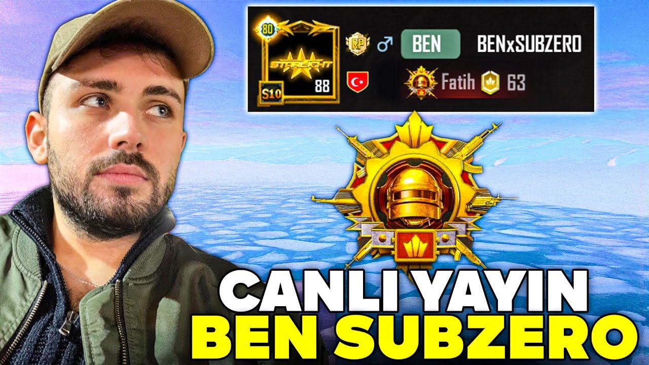 ЁЯФ┤ Ben Subzero Rank Mod! Pubg Mobile #19 background