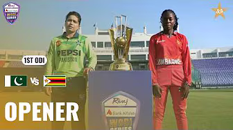 Opener | Pakistan Women vs Zimbabwe Women | Match 01 | ODI Series 2026 | M9H1K