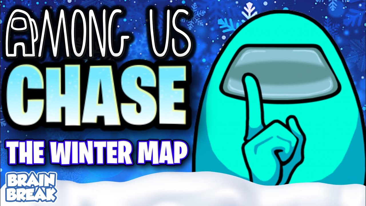 Among Us Winter Chase | Brain Break | GoNoodle | Just Dance background