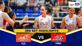 CIGNAL vs PLDT | SET 3 HIGHLIGHTS | 2026 PVL ALL-FILIPINO CONFERENCE SEMIS | APR 16, 2026
