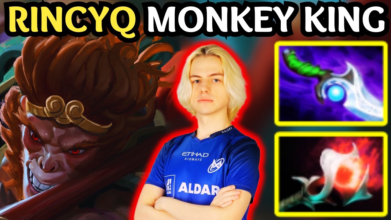 π₯ Rincyq MONKEY KING Carry β Jingu DAMAGE MACHINE π₯ Dota 2 Gameplay