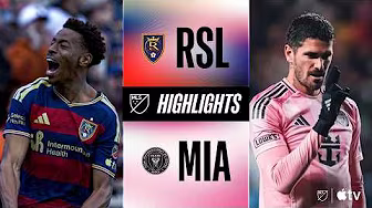Real Salt Lake vs. Inter Miami CF | Full Match Highlights | Luis Suárez Golazo!