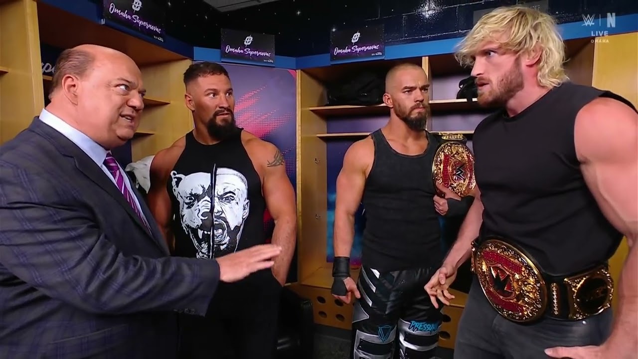 The Vision Plots Against Joe Hendry as Logan Paul Is Held Back by Paul Heyman | RAW May 4, 2026