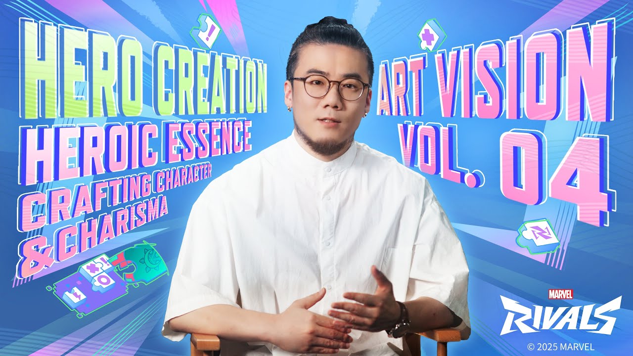 Art Vision Vol. 04 // Heroic Essence: Crafting Character and Charisma | Marvel Rivals background
