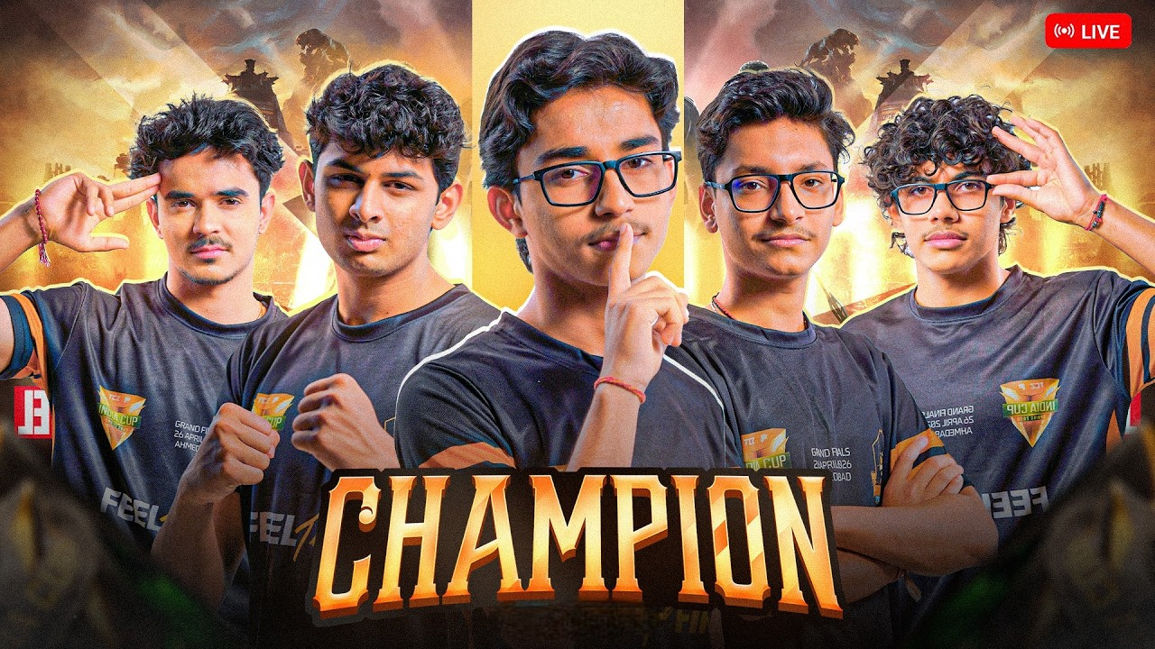 Tournament Live With Team Hind || KDgod || Grinding for FFMAI ๐ฎ๐ณ