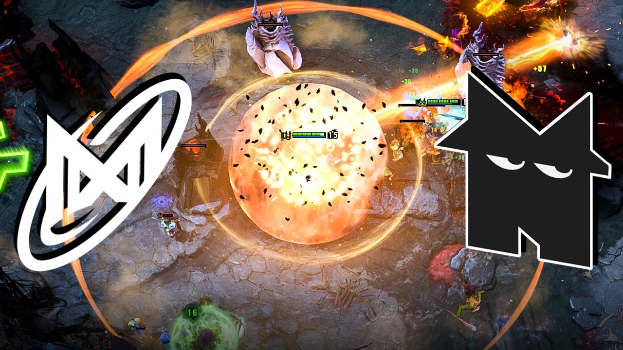 FIRST LARGO MID IN PRO DOTA 2 - NIGMA vs NEW TEAM NEMESIS - WTF JUST HAPPENED? 1win Essence I Dota 2