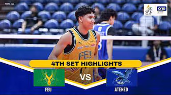 FEU vs ATENEO | SET 4 HIGHLIGHTS | UAAP SEASON 88 MEN’S VOLLEYBALL | APR 22, 2026