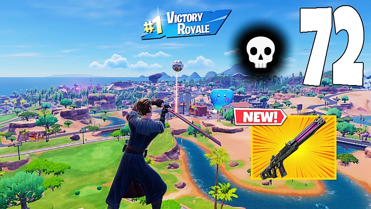72 Kill Solo Vs Squads/squads "Zero Build" Wins Gameplay Full Game (Fortnite Chapter 7 Season 2 PC)