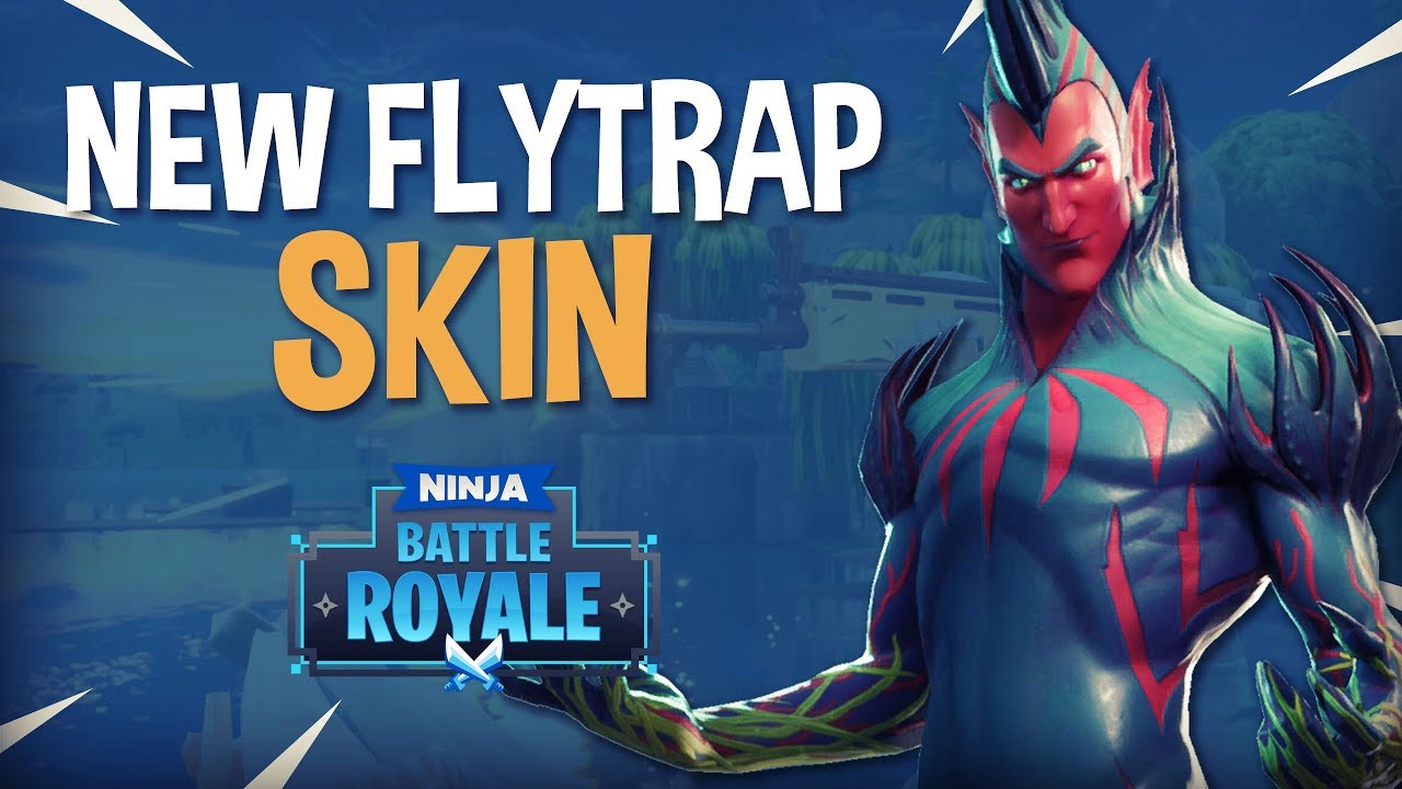 New FlyTrap Skin!! - Fortnite Battle Royale Gameplay - Ninja background