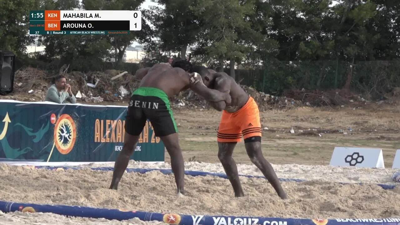 Mathayo Matonya MAHABILA (KEN) vs. Ouzeph AROUNA (BEN) • B | Round 3 • Men's BW 80Kg