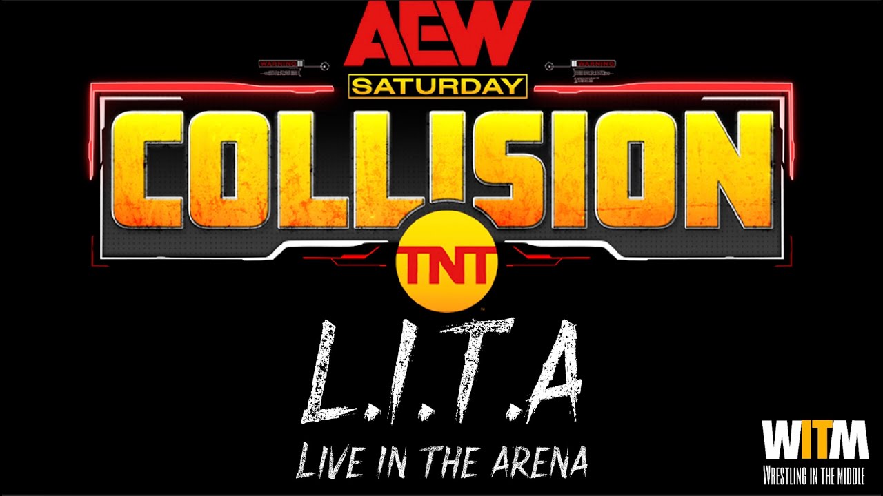 Wrestling in the Middle (S5 E54) - L.I.T.A (7-10-2025 AEW Collision)(Go Home Collision-All In Texas)