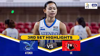 ATENEO vs UE | SET 3 HIGHLIGHTS | UAAP SEASON 88 WOMEN’S VOLLEYBALL | APR 18, 2026