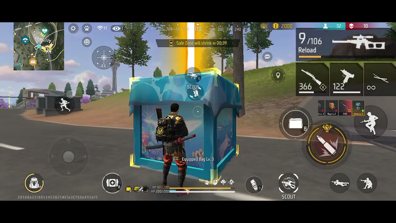 "INSANE 1v4 Clutch Gameplay ๐ฑ | Full Squad Wiped | Free Fire Pro Highlights #FreeFire"