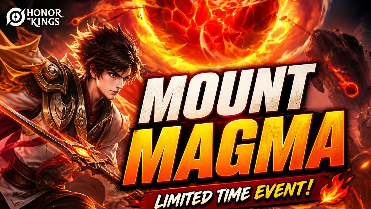 Mount Magma Event Gameplay π₯ | Honor of Kings New Mode | Insane Rewards! #hok #honorofkings