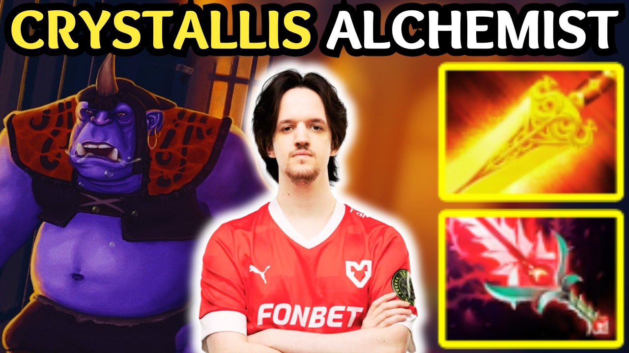 ๐ฅ Crystallis ALCHEMIST Carry GOD โ GOLD OVERFLOW DOMINATION ๐ฅ Dota 2 Gameplay