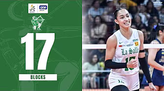 DLSU STUFFS NU with 17 TOTAL BLOCKS 🚫 | UAAP SEASON 88 WOMEN’S VOLLEYBALL ROUND 2