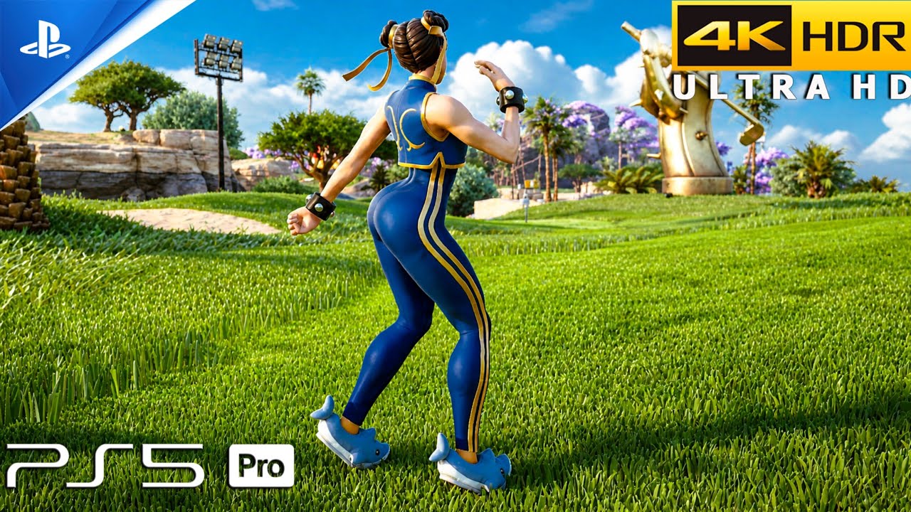 Fortnite (PS5 Pro) 4K 120FPS HDR Gameplay | Skin Chun-Li (Street Fighter)