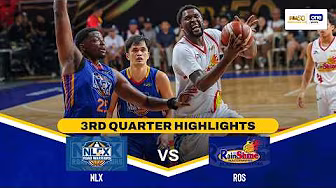 NLEX vs RAIN OR SHINE | 3RD QUARTER HIGHLIGHTS | PBA SEASON 50 COMMISSIONER’S CUP