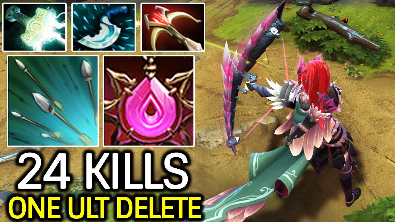 Windranger Ult Delete Hero – Aggressive Focus Fire Damage Dota 2 background