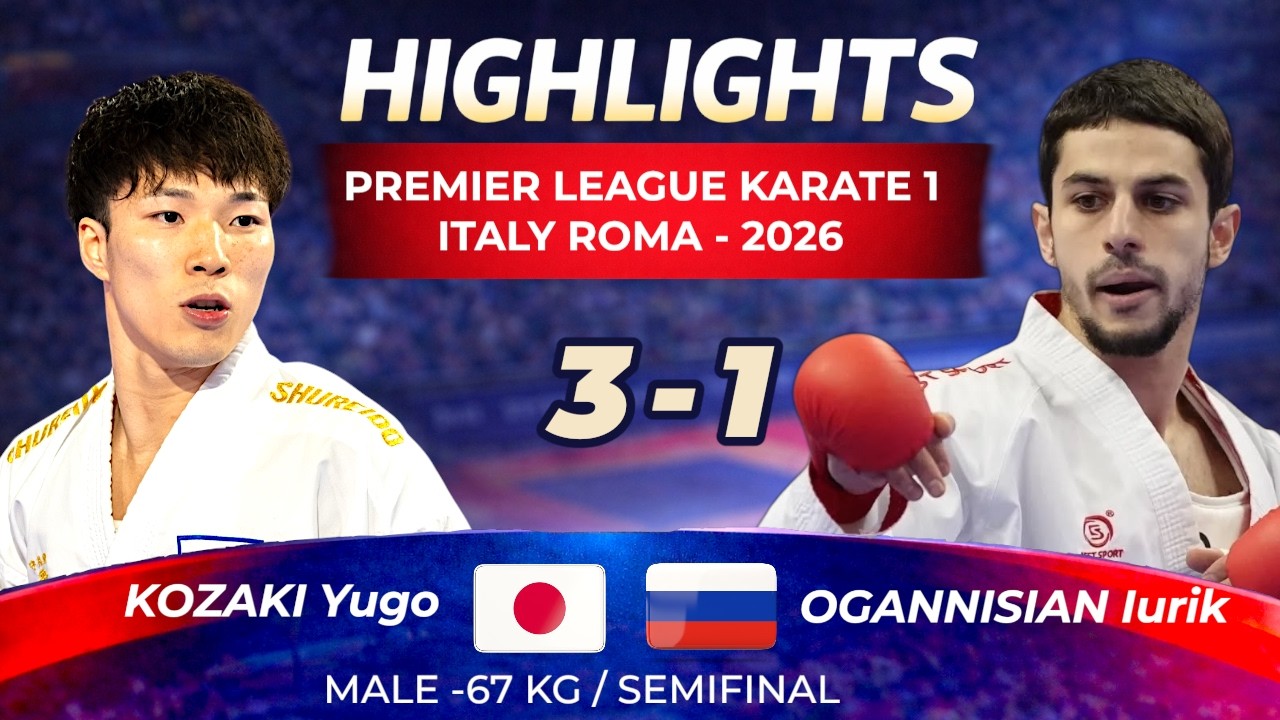 OGANNISIAN Iurik RUS 🇷🇺 vs KOZAKI Yugo JAP 🇯🇵 | 2026 Premier League Italy | Match Highlights