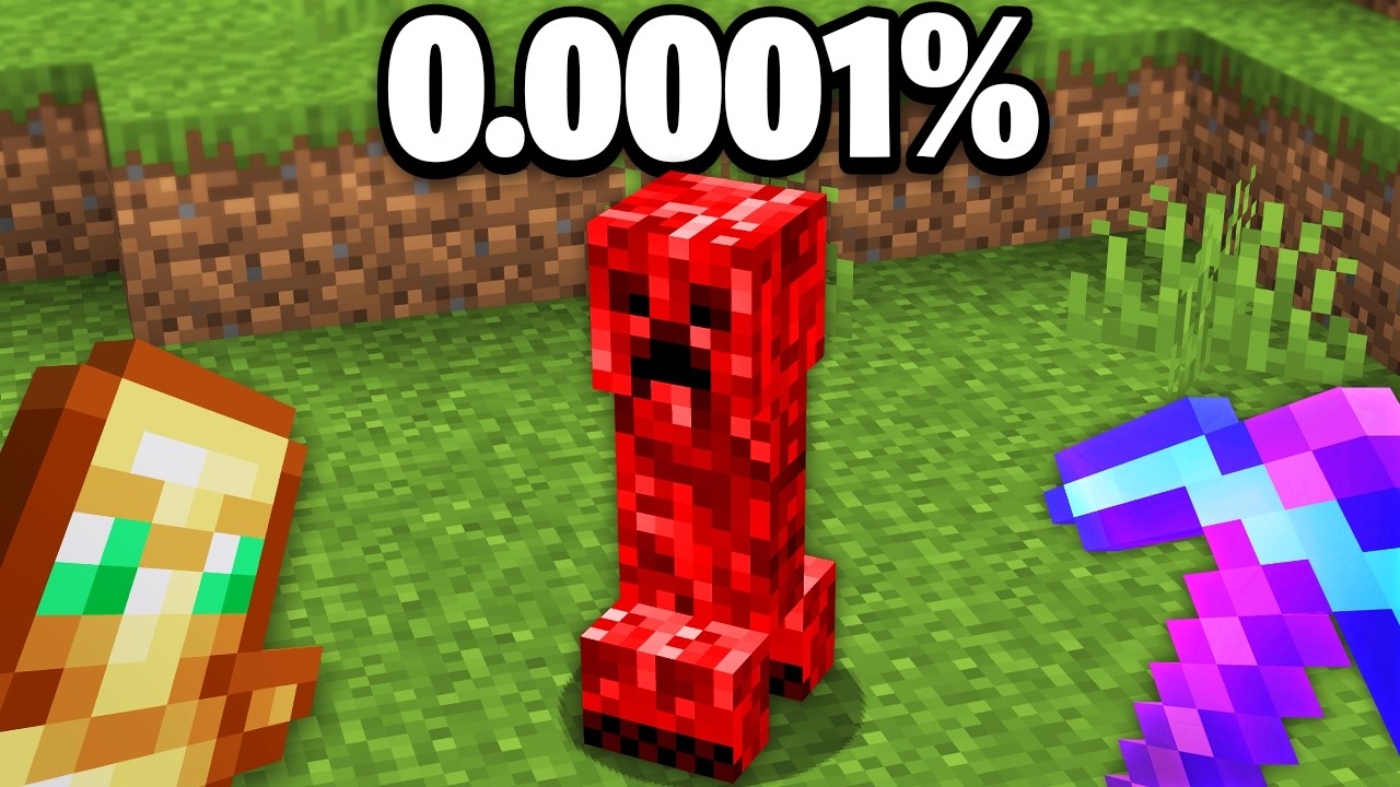 I Collected EVERY Rare Mob in Minecraft Hardcore