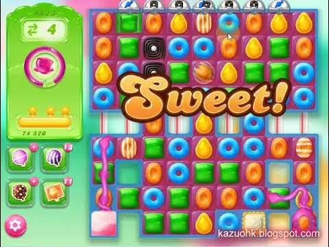 Candy Crush Jelly Saga Level 4823 🍬 No boosters ✔ Walkthrough Gameplay background