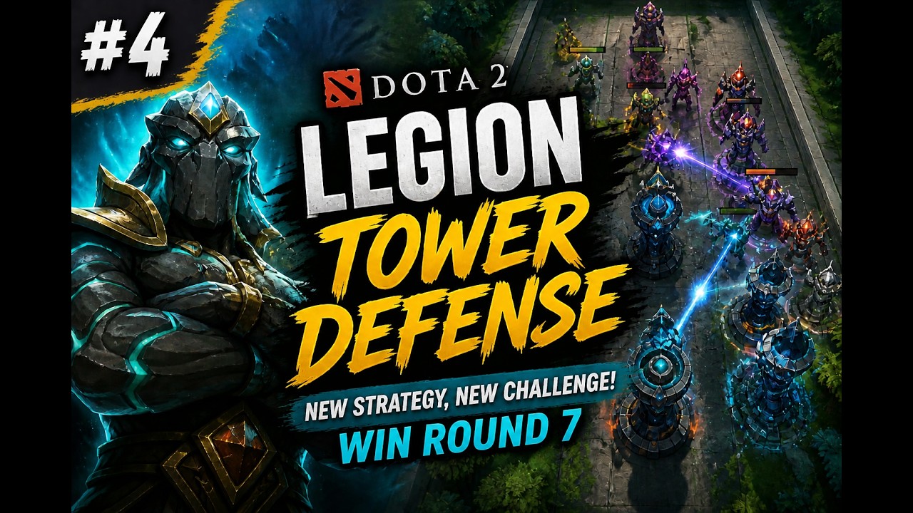 Dota 2 - Legion Tower Defence #4
