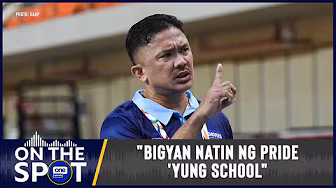 Coach Raffy Mosuelas on Adamson’s close win vs. UP in UAAP S88 men’s volleyball | #osonthespot