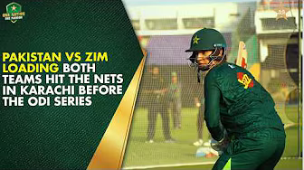 Pakistan 🆚 Zimbabwe loading… ⏳ Both teams hit the nets in Karachi before the ODI series🏏| PCB | MA2K