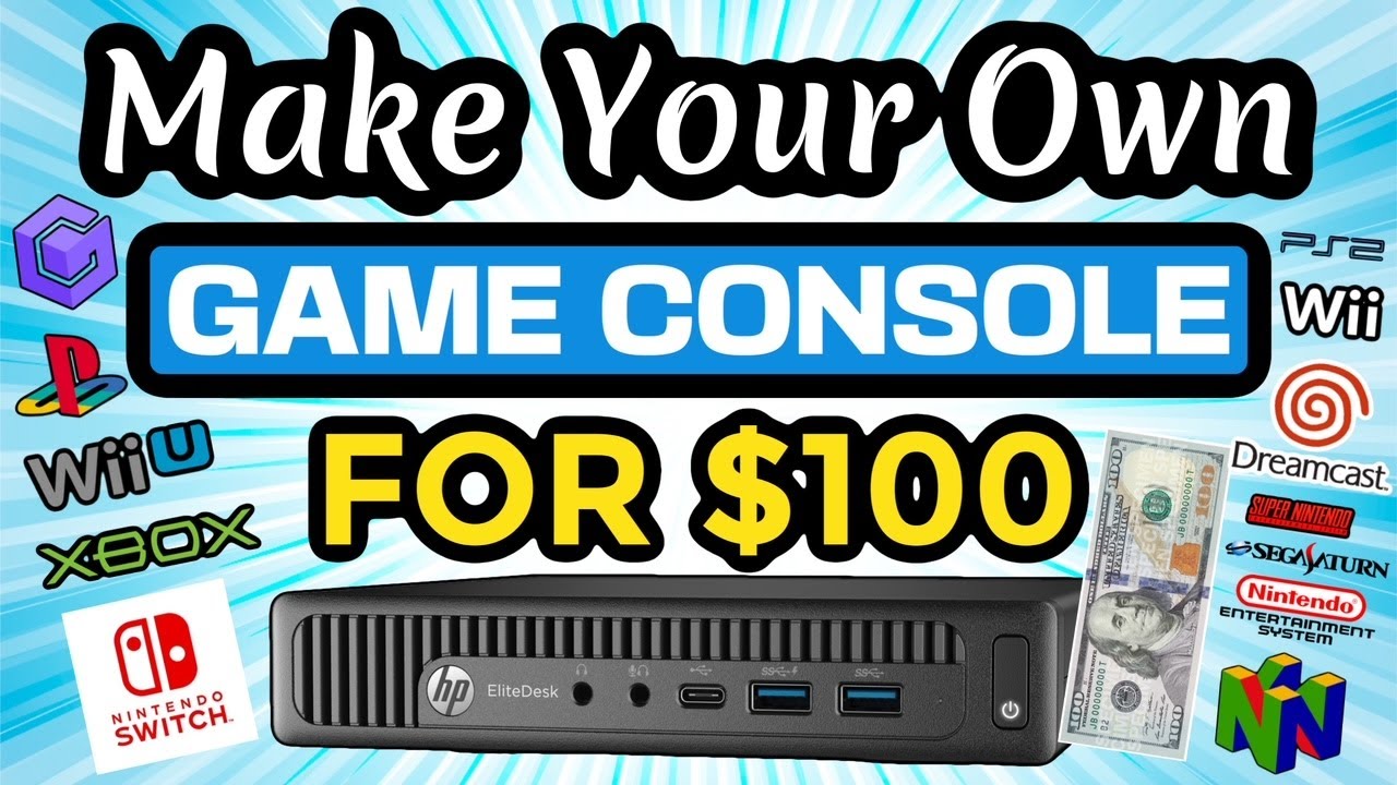 Make Your Own Game Console For $100 With This Mini PC! background