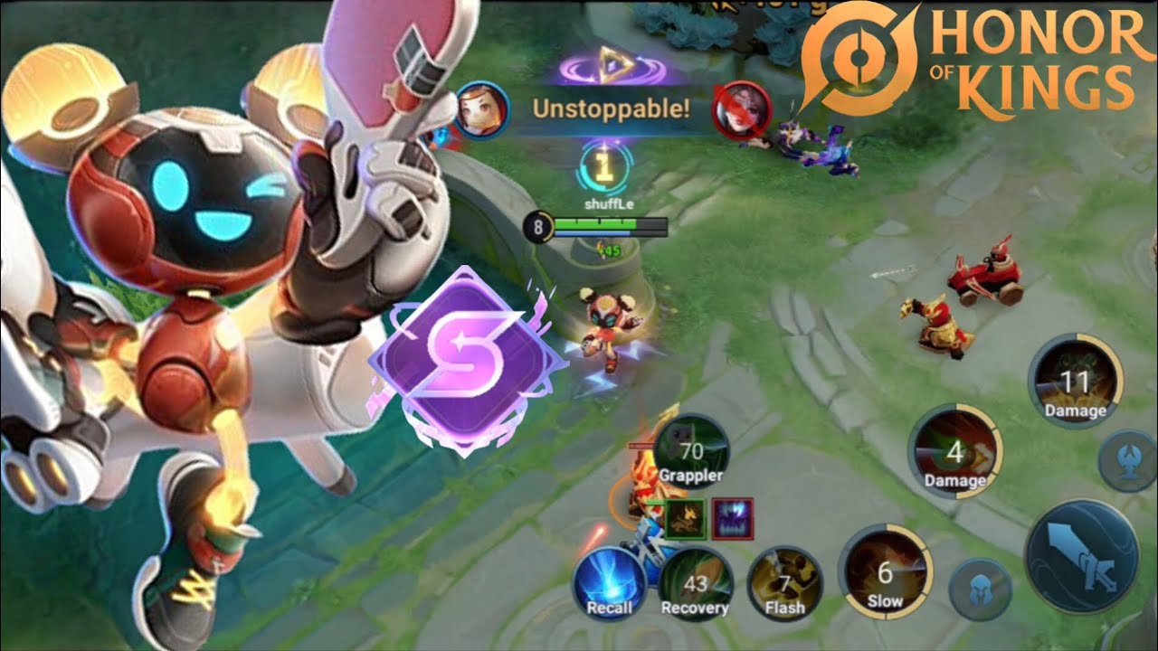 LUBAN NO.7 CRITICAL L BUILD IS INSANE | HONOR OF KINGS GAMEPLAY