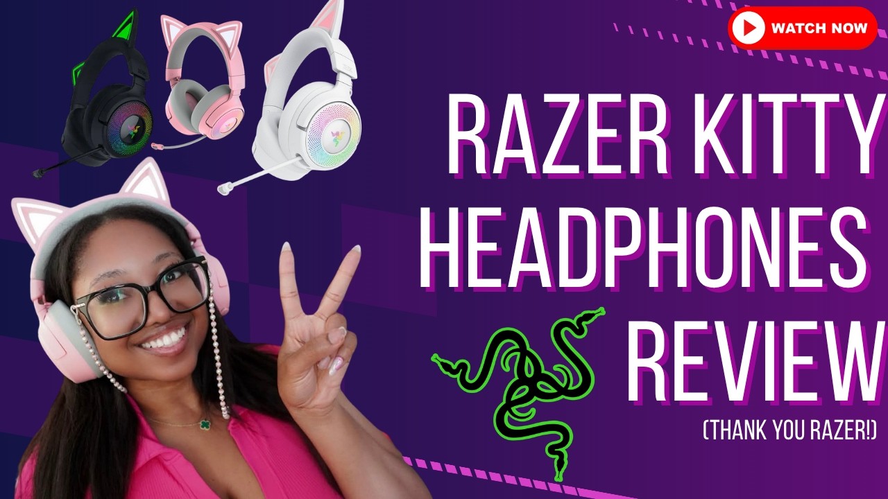 Razer Kraken Kitty V3 Pro: UNBOXING AND REVIEW!