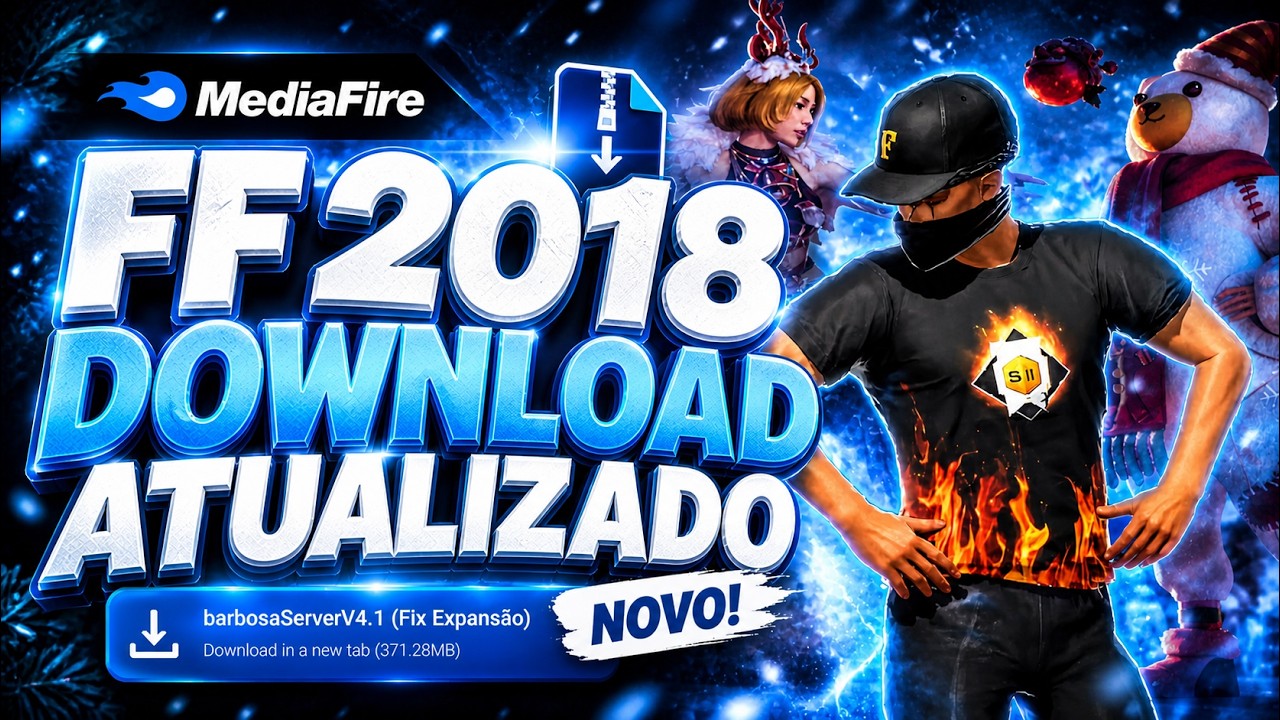 FREE FIRE 2018 DOWNLOAD ATUALIZADO ✅ TUTORIAL PARA QUALQUER CELULAR!