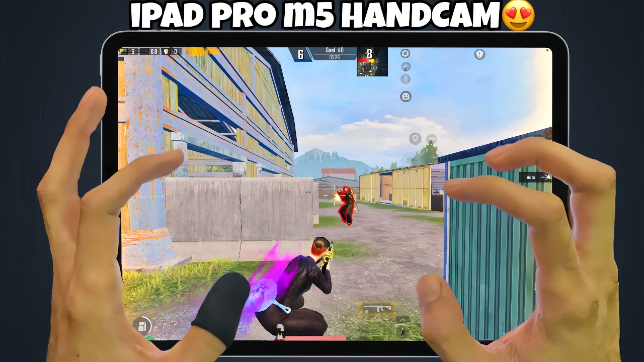 iPad Pro M5 😍 PUBG HANDCAM Smooth + 120 FPS 🔥 pubg test / Gameplay/ Best sensitivity