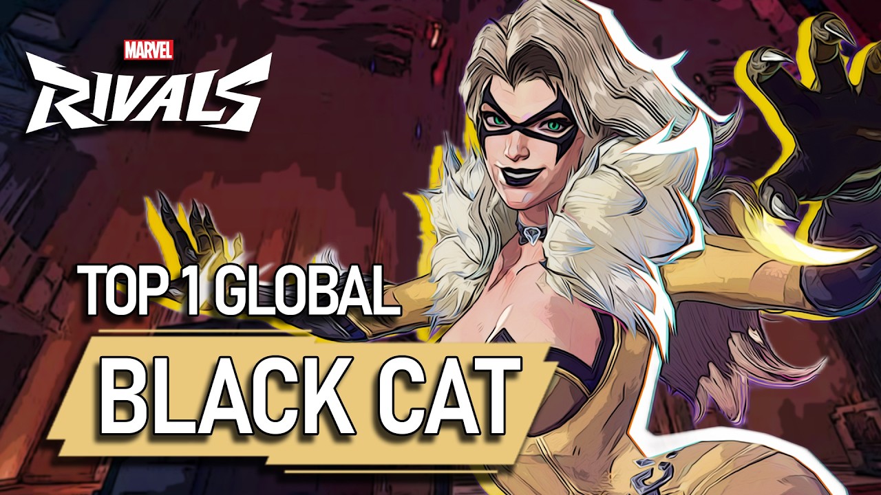 TOP #1 GLOBAL BLACK CAT ! taco cat bkwrd - MARVEL RIVALS PRO