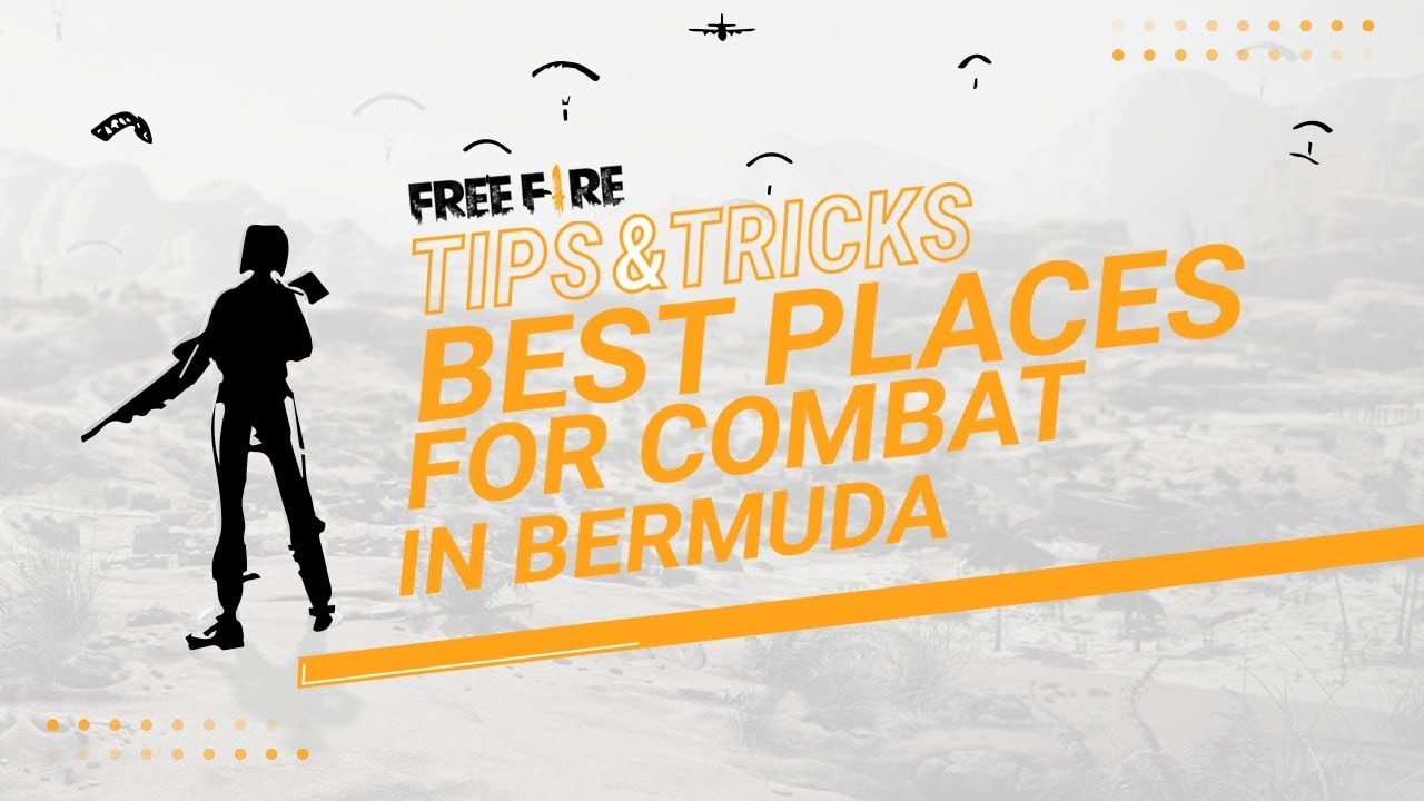 BEST Spots for Combat in Bermuda! | Free Fire Official Tips & Tricks background