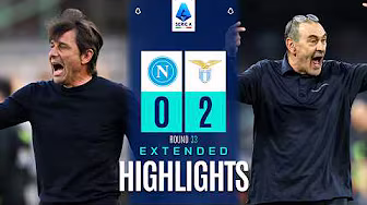 NAPOLI-LAZIO 0-2 | EXTENDED HIGHLIGHTS | SERIE A 2025/26