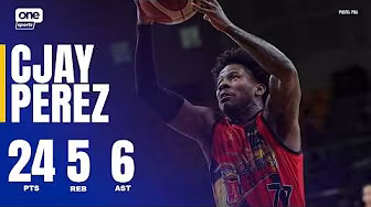 Cjay Perez on PREDATOR MODE vs Blackwater 👹 | PBA SEASON 50 COMMISSIONER’S CUP | HIGHLIGHTS