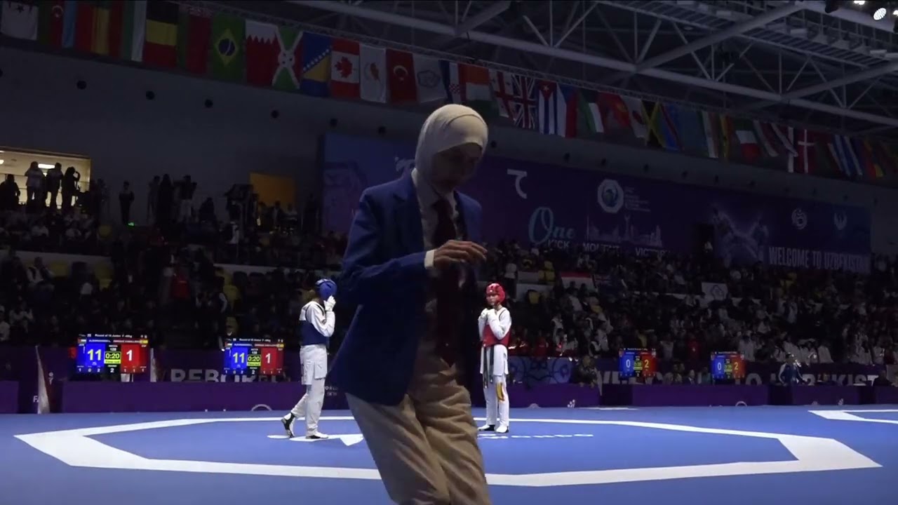 128 Round of 16 F 49kg JOR ALRAWASHDEH L ESP ENRIQUE CABALLERO PGM