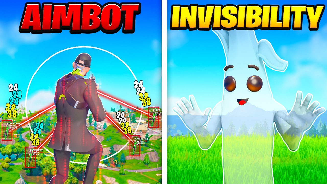 Fortnite but we are Cheating!
