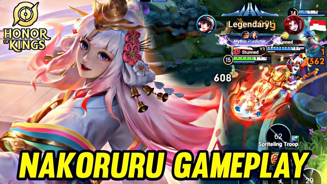 HOK : NAKORURU GAMEPLAY | IN JUNGLE - HONOR OF KINGS