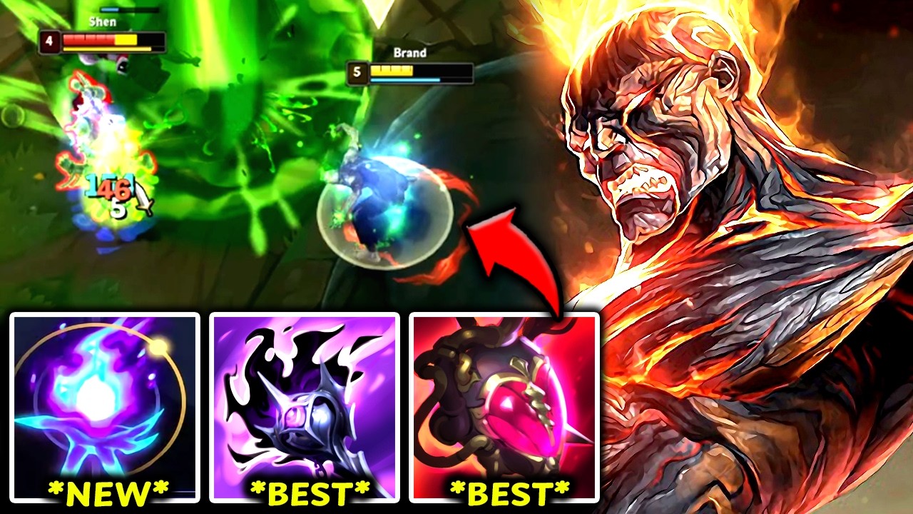 BRAND TOP IS NOT BALANCED.. 1V5 EASIER THAN EVER (*NEW* RUNE) - 2026 Brand TOP Gameplay Guide