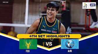AdU vs FEU | SET 4 HIGHLIGHTS | UAAP SEASON 88 MEN’S VOLLEYBALL | APRIL 18, 2026