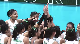 DLSU DOMINANT FINISH 🏹 vs NU in Set 3 | UAAP Season 88 Women’s Volleyball Finals Game 1