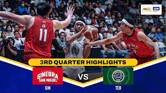 BRGY. GINEBRA vs TERRAFIRMA | 3RD QUARTER HIGHLIGHTS | PBA SEASON 50 COMMISSIONER’S CUP