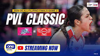 REPLAY: CREAMLINE vs PETRO GAZZ | PVL CLASSIC GAMES | 2024-25 ALL- FILIPINO CONFERENCE FINALS GAME 3